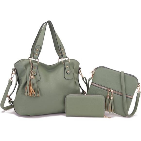 Purses And Wallets Set For Women Tote Handbags Large Hobo Bag Purse With